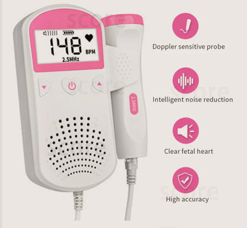 Fetal Heart Monitoring Device and Stethoscope