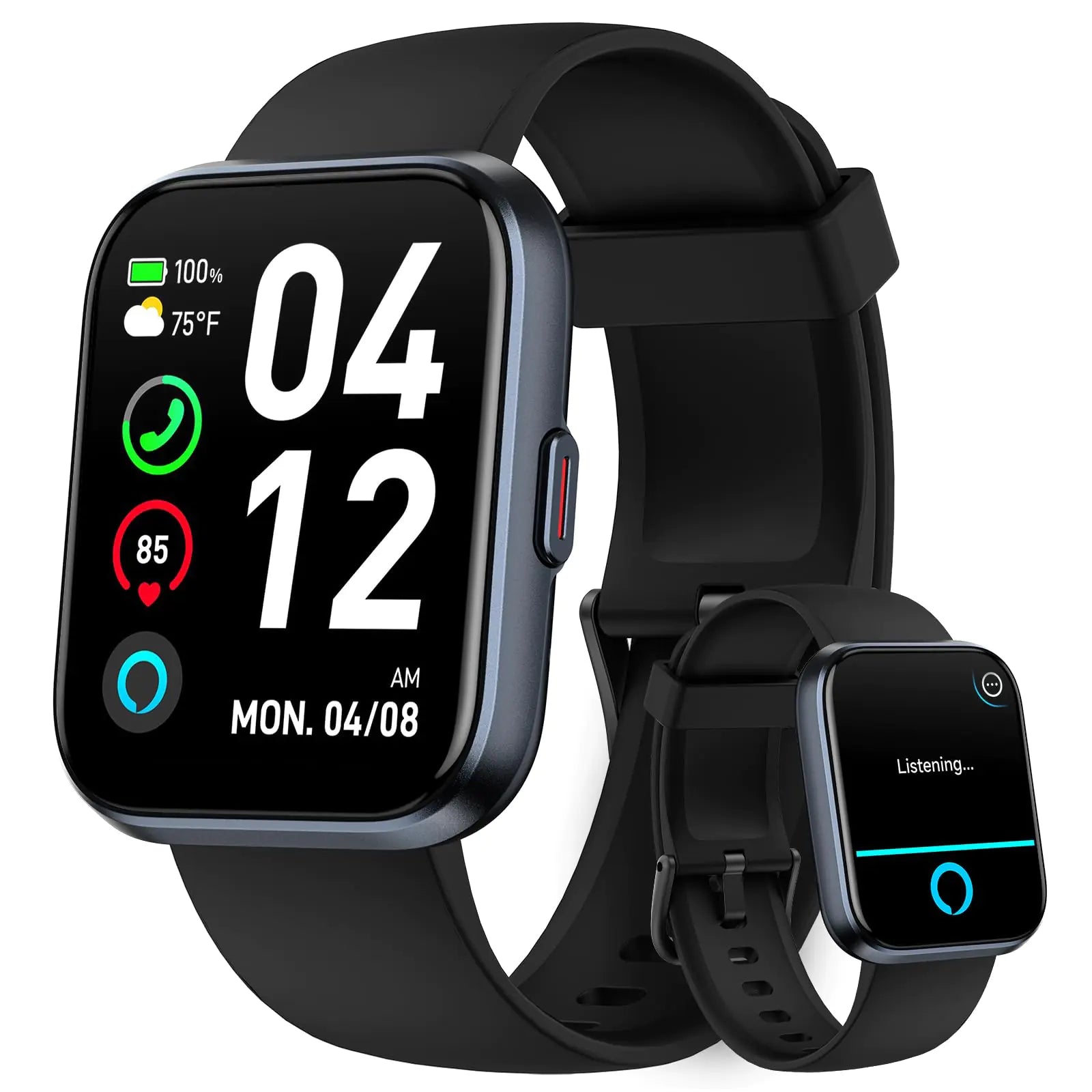 Fitpolo Pro Smartwatch 1.8" with Alexa & Bluetooth Calls